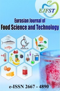 Eurasian Journal of Food Science and Technology