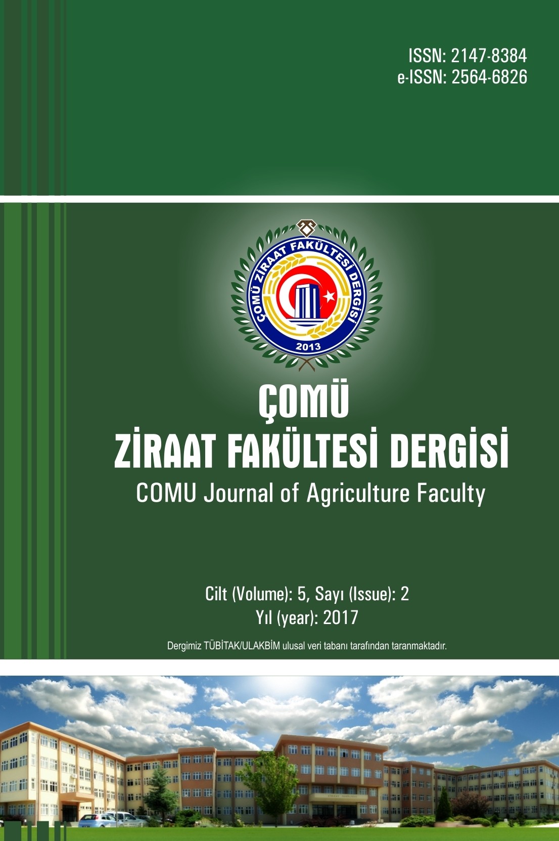 COMU Journal of Agriculture Faculty