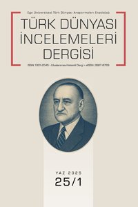 Türk Dünyası İncelemeleri Dergisi Kapak resmi