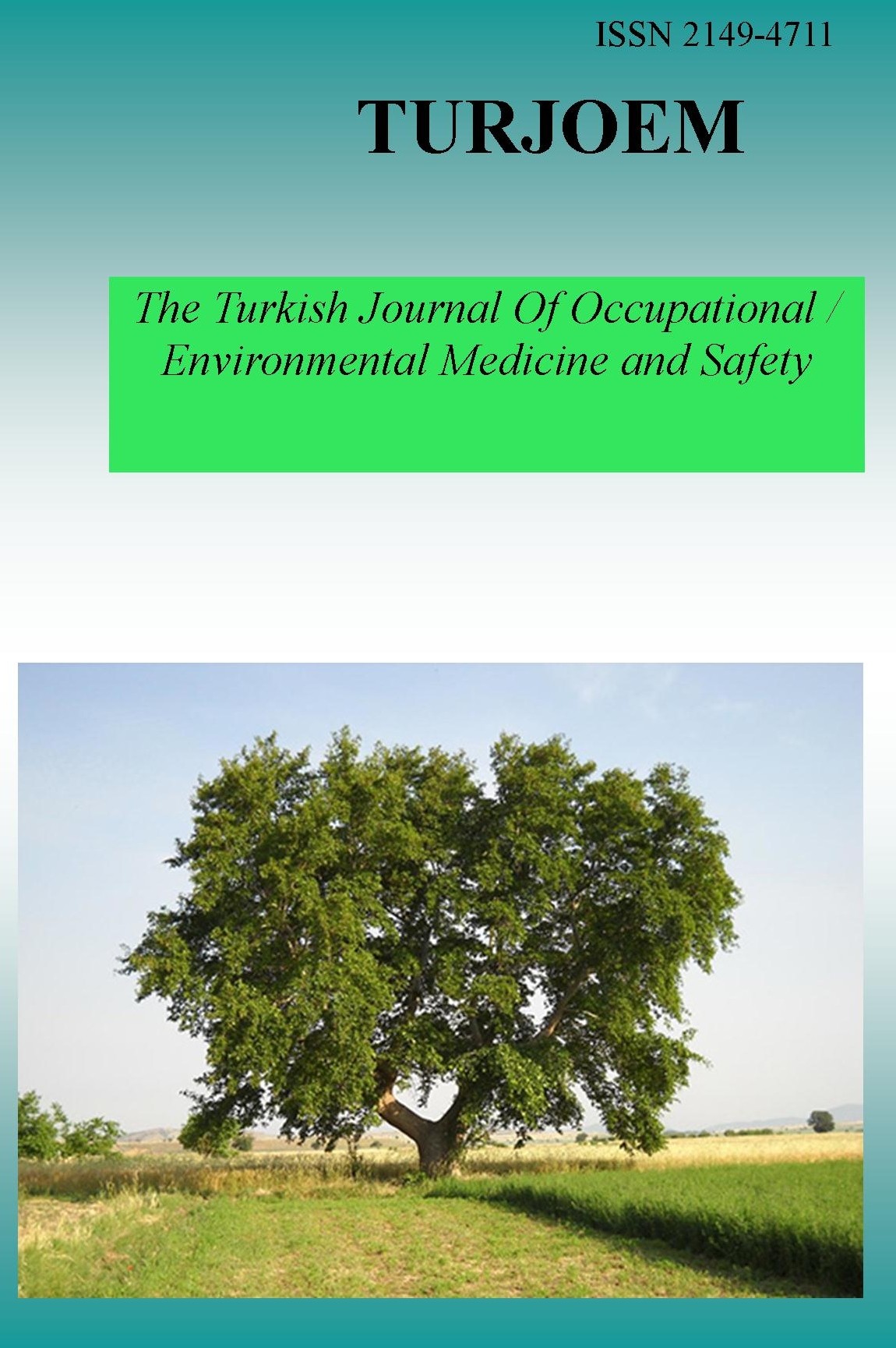 The Turkish Journal Of Occupational / Environmental Medicine and Safety