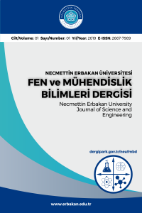 Necmettin Erbakan Üniversitesi Fen ve Mühendislik Bilimleri Dergisi